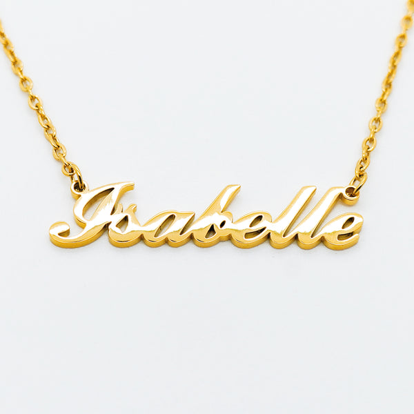 Classic Simple Designed Name Necklace Personalized For Gift