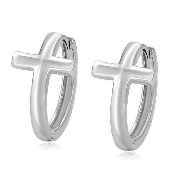 Stylish Cross Earrings for Men and Women