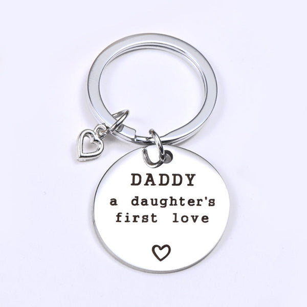 Keychain Gift To Daddy- A Daughter's First Love