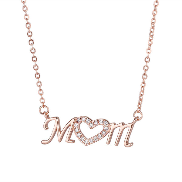 To My Loving Mom Necklace Gift