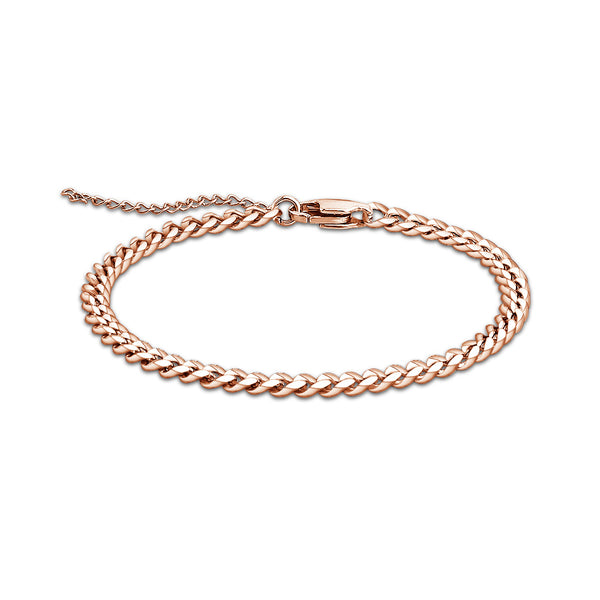 Classic Cuban Curb Chain Bracelet For Him/Her