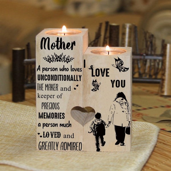 To Mother-A Person Who Loves Unconditionally The Maker And Keeper Of Precious Candlesticks